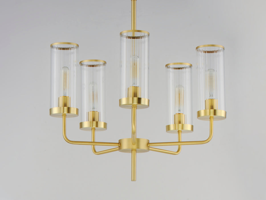 Maxim Crosby 5-Light Chandelier Model: 11475CRSBR