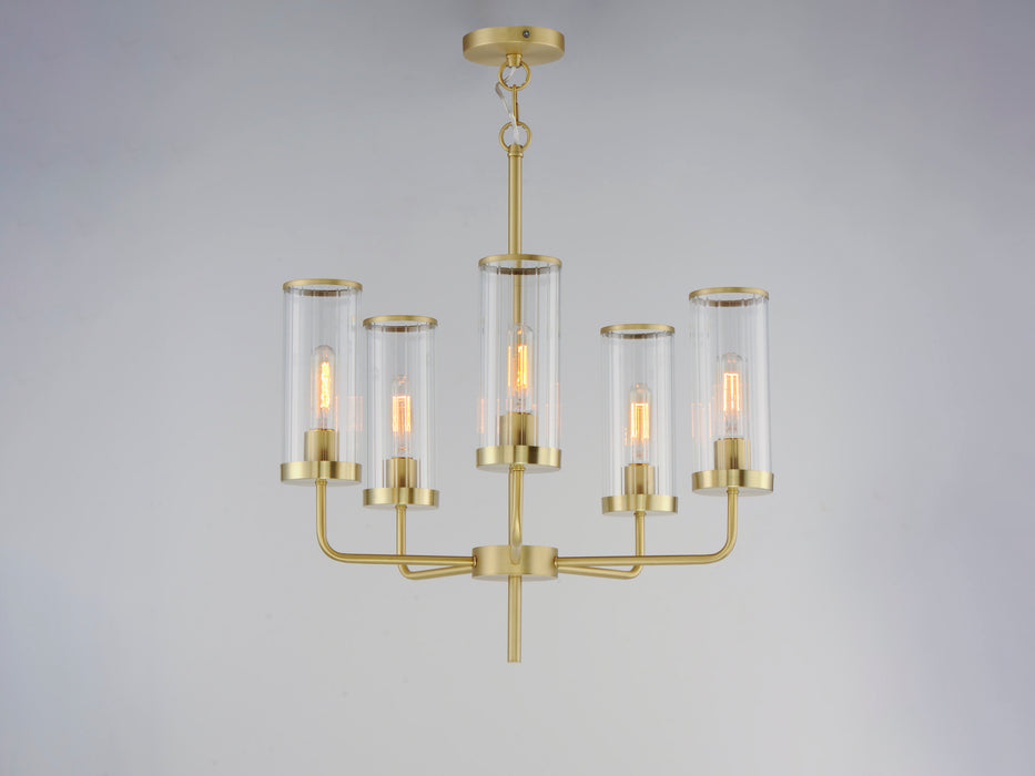 Maxim Crosby 5-Light Chandelier Model: 11475CRSBR