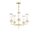 Maxim Crosby 5-Light Chandelier Model: 11475CRSBR