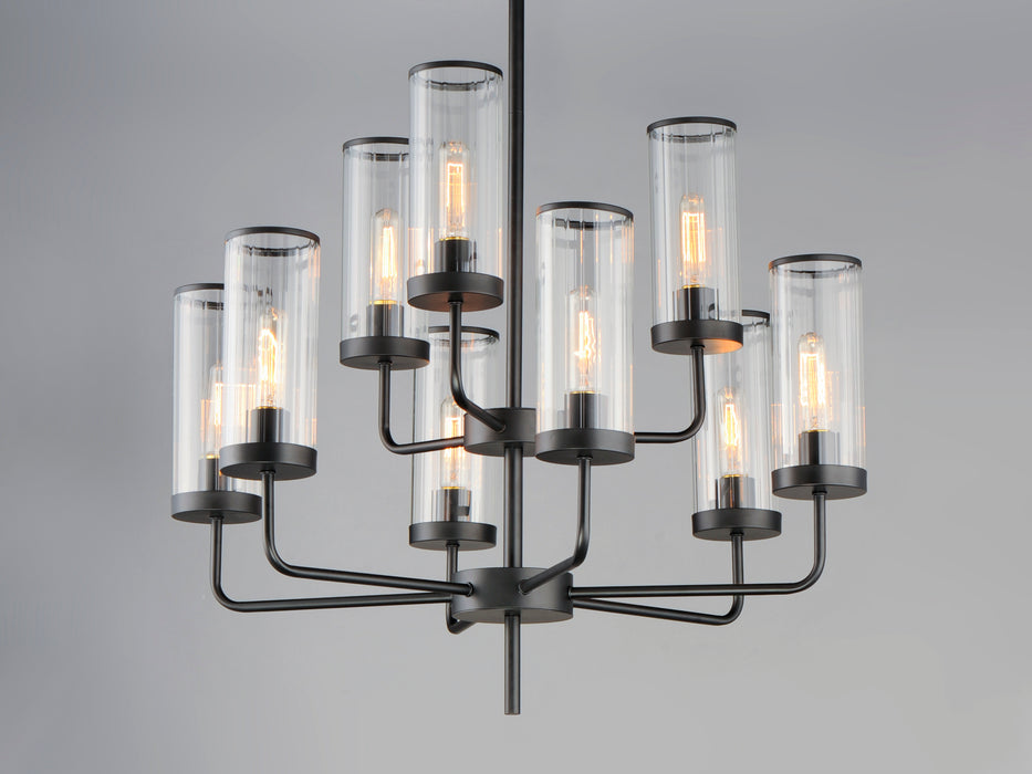 Maxim Crosby 9-Light Chandelier Model: 11479CRBK