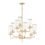 Maxim Crosby 9-Light Chandelier Model: 11479CRSBR