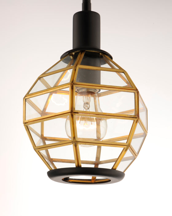 Maxim Heirloom 1-Light Mini Pendant Model: 11541BKBUB