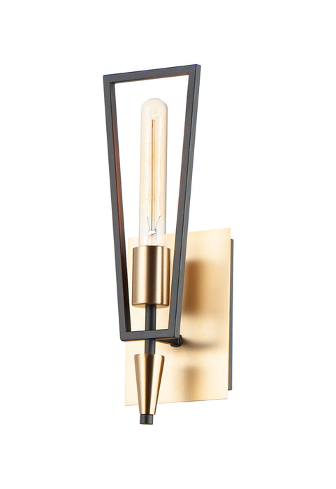 Maxim Wings 1-Light Wall Sconce Model: 11651BKSBR