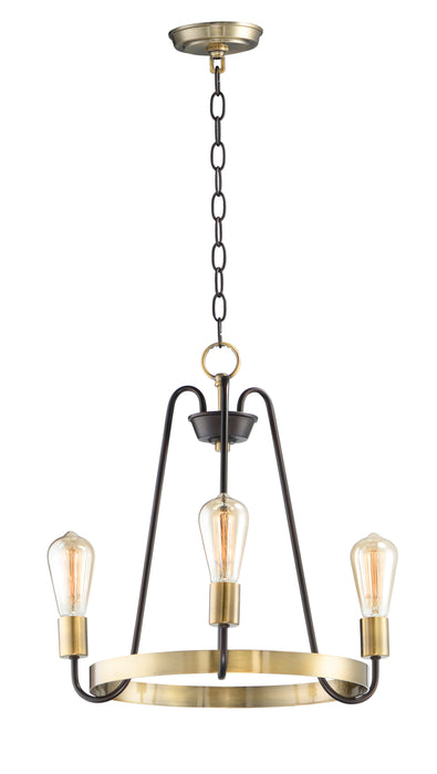 Maxim Haven 3-Light Chandelier Model: 11733OIAB