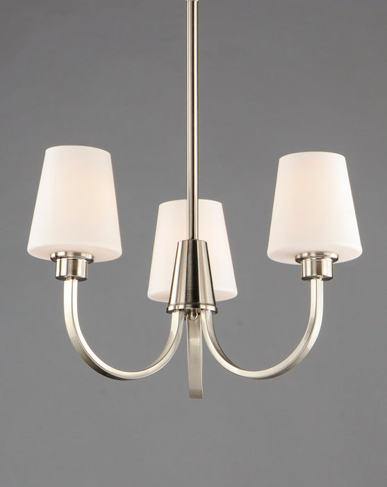 Maxim Shelter 3-Light Chandelier Model: 11823SWSN