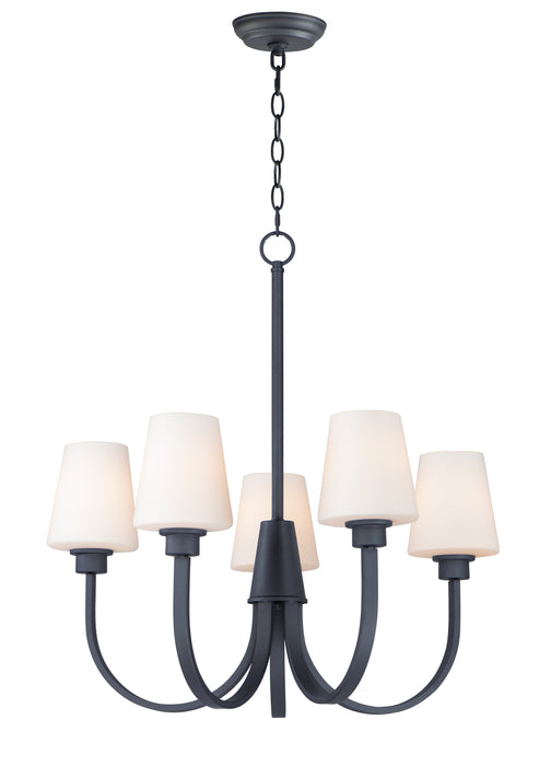 Maxim Shelter 5-Light Chandelier Model: 11825SWBK