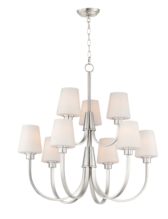 Maxim Shelter 9-Light Chandelier Model: 11826SWSN