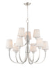 Maxim Shelter 9-Light Chandelier Model: 11826SWSN