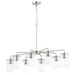 Maxim Sleek 8-Light Chandelier Model: 11848CDSN