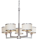 Maxim Nexus 5-Light Chandelier Model: 12055WTSN