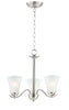 Maxim Vital 3-Light Chandelier Model: 12073FTSN