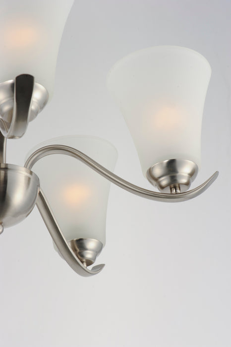 Maxim Vital 5-Light Chandelier Model: 12075FTSN