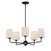 Maxim Bristol 5-Light Chandelier Model: 12095SWAR