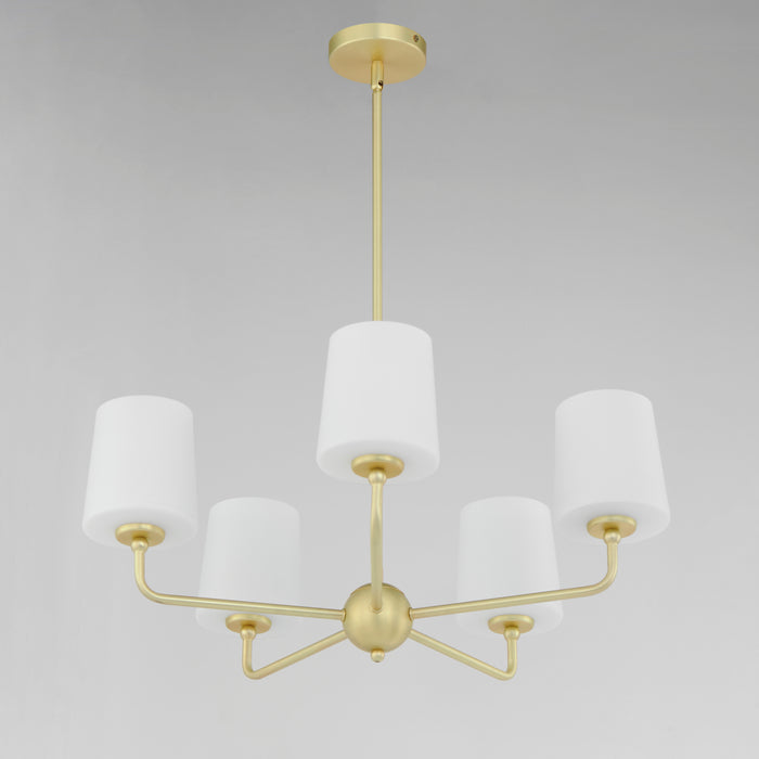 Maxim Bristol 5-Light Chandelier Model: 12095SWSBR