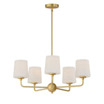 Maxim Bristol 5-Light Chandelier Model: 12095SWSBR