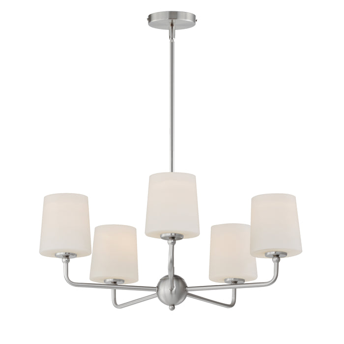 Maxim Bristol 5-Light Chandelier Model: 12095SWSN