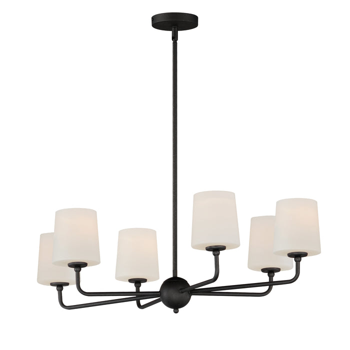 Maxim Bristol 6-Light Chandelier Model: 12096SWAR