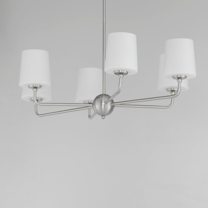 Maxim Bristol 6-Light Chandelier Model: 12096SWSN