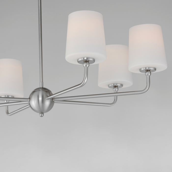 Maxim Bristol 6-Light Chandelier Model: 12096SWSN