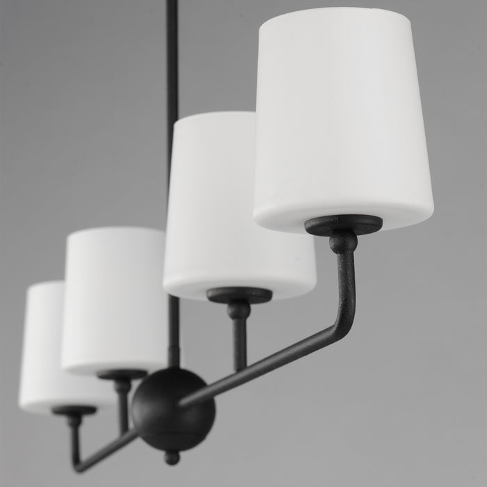 Maxim Bristol 4-Light Linear Chandelier Model: 12097SWAR