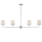 Maxim Bristol 4-Light Linear Chandelier Model: 12097SWSN