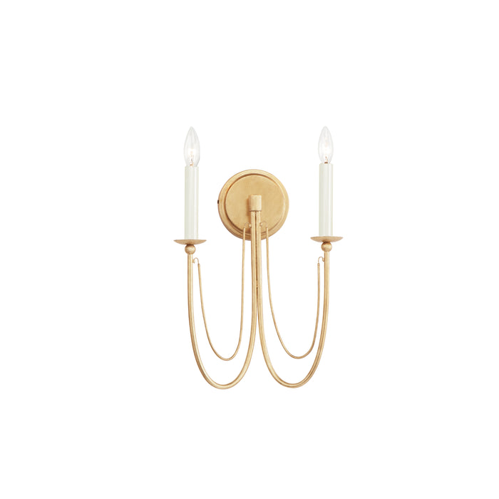 Maxim Plumette 2-Light Wall Sconce Model: 12161GL