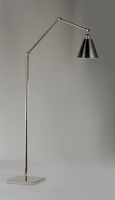 Maxim Library 1-Light Floor Lamp Model: 12228PN