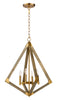 Maxim Vector 4-Light Pendant Model: 12254WOAB