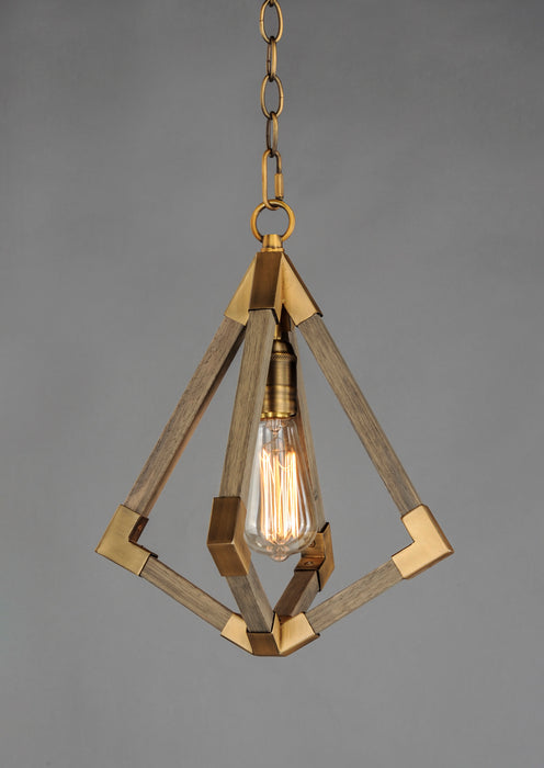 Maxim Vector 1-Light Pendant Model: 12259WOAB