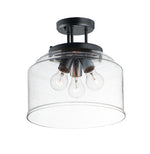 Maxim Acadia 3-Light Semi-Flush Mount Model: 12271CDBK