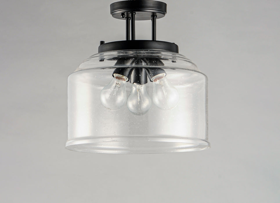 Maxim Acadia 3-Light Semi-Flush Mount Model: 12271CDBK