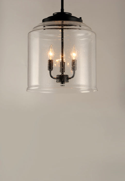 Maxim Acadia 3-Light Pendant Model: 12273CDBK