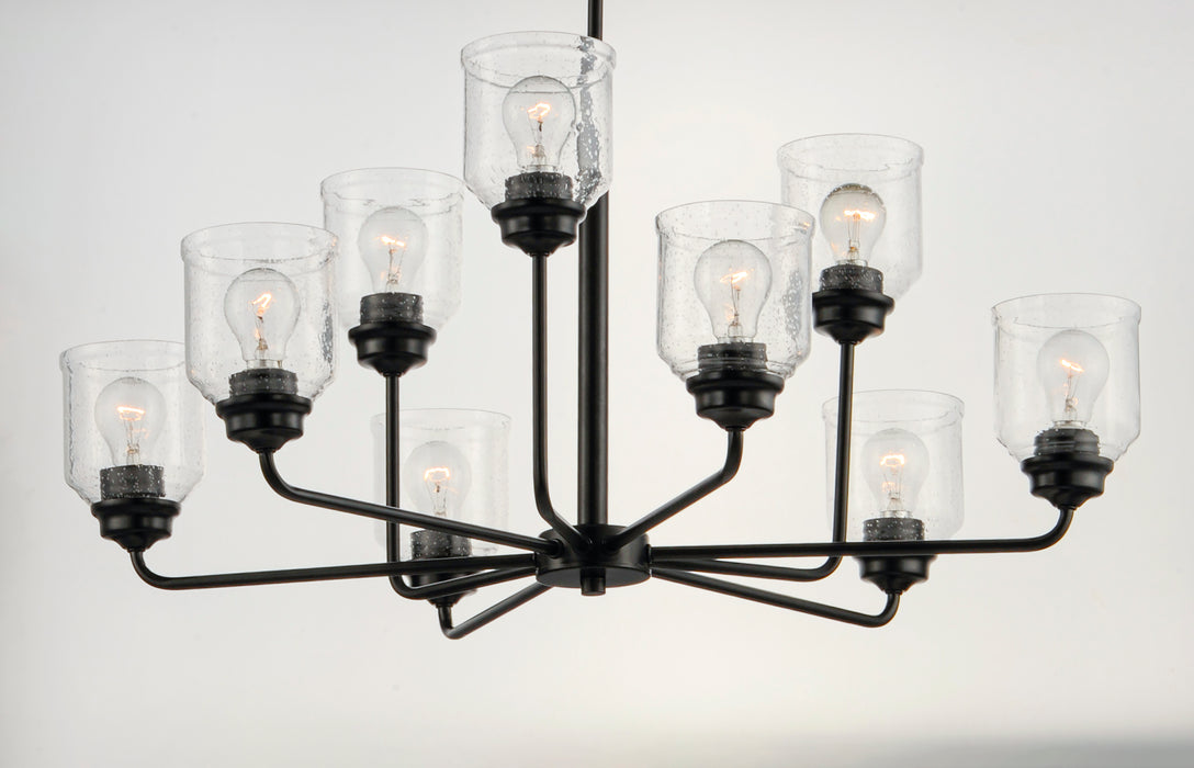 Maxim Acadia 9-Light Chandelier Model: 12277CDBK