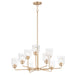 Maxim Acadia 9-Light Chandelier Model: 12277CDHR