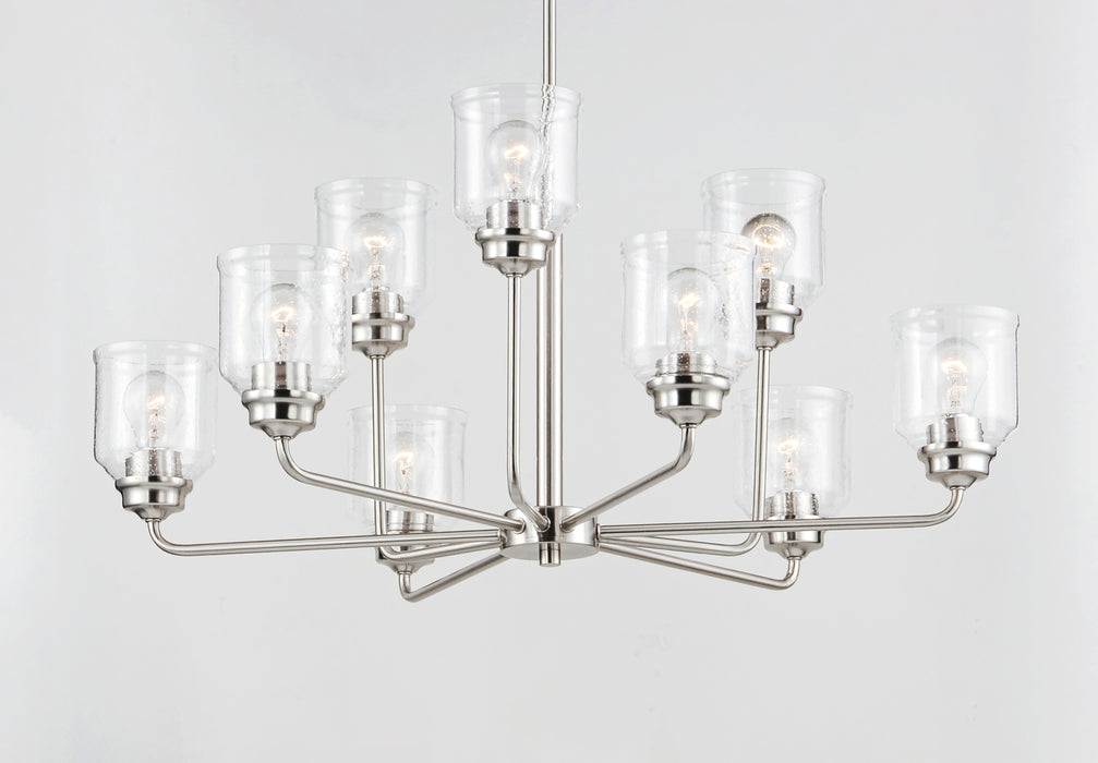 Maxim Acadia 9-Light Chandelier Model: 12277CDSN