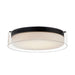 Maxim Duo 16'' Round LED Flush Mount Model: 12284CLSWBK