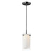 Maxim Duo 1-Light Mini LED Pendant Model: 12289CLSWBK