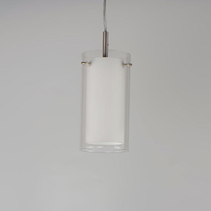 Maxim Duo 1-Light Mini LED Pendant Model: 12289CLSWSN