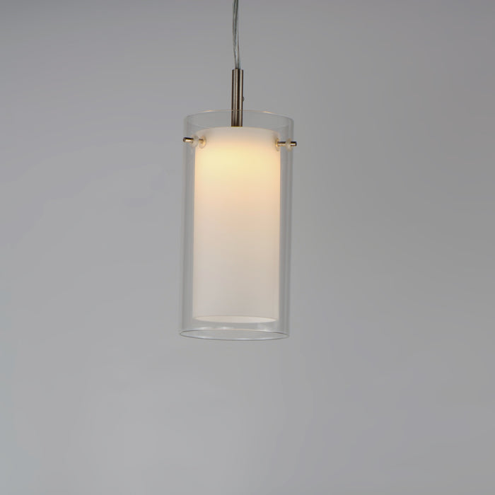 Maxim Duo 1-Light Mini LED Pendant Model: 12289CLSWSN