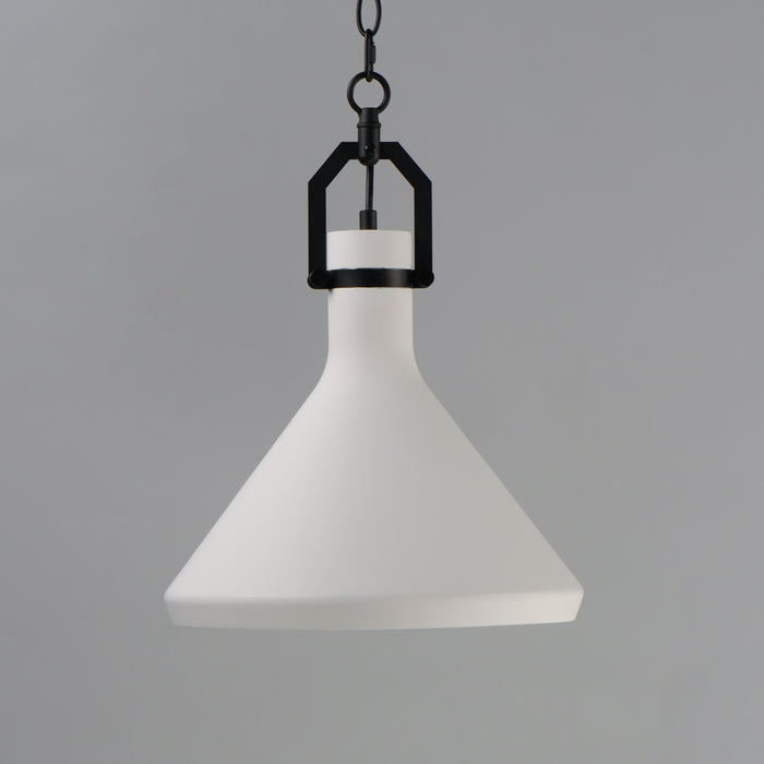 Maxim Lumi 13 White Plaster Pendant Model: 12383WTBK