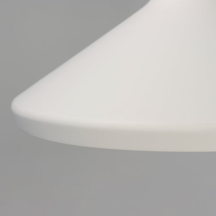 Maxim Lumi 16 White Plaster Pendant Model: 12386WTBK