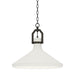 Maxim Lumi 16 White Plaster Pendant Model: 12386WTBK