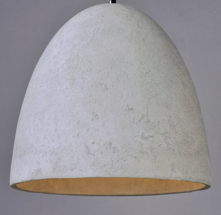 Maxim Crete 1-Light LED Pendant Model: 12397GYPC