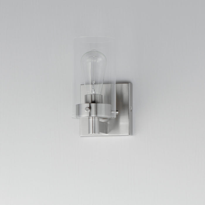 Maxim Pinn 1-Light Sconce Model: 12401CLSN