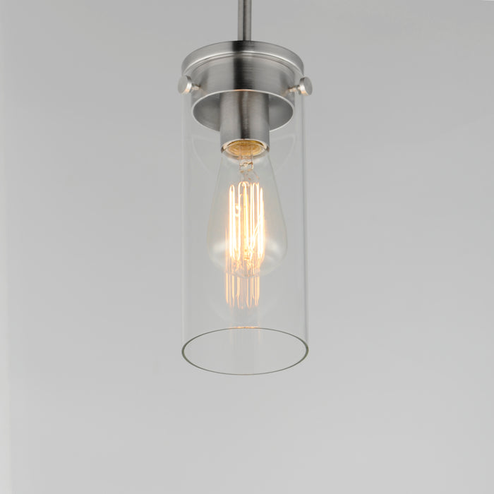 Maxim Pinn 1-Light Mini Pendant Model: 12406CLSN