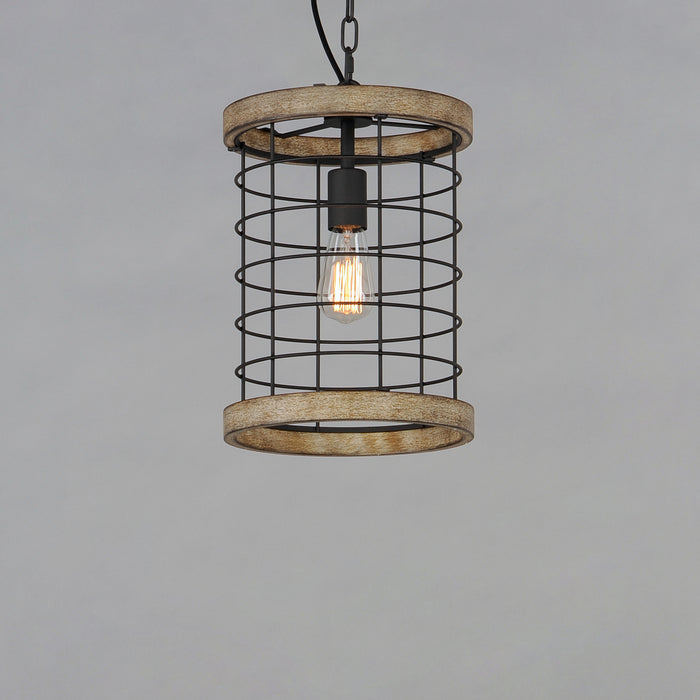 Maxim Homestead 10 Single Pendant Model: 12519DWBK