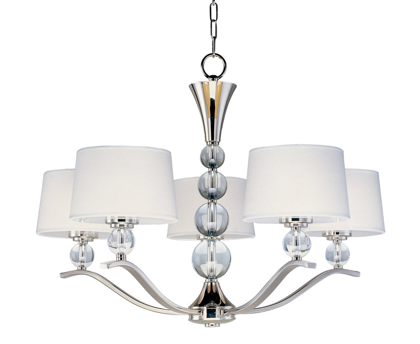 Maxim Rondo 5-Light Chandelier Model: 12755WTPN