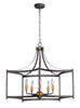 Maxim Wellington 5-Light Pendant Model: 13595OIAB