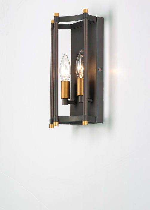 Maxim Wellington 2-Light Wall Sconce Model: 13599OIAB