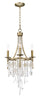 Maxim Cebu 3-Light Chandelier Model: 14423CZGS